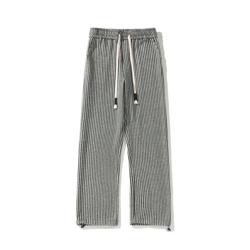 XAVIERA – PANTALONI DE SURVÊTEMENT RELAXAȚI ÎN CHEVRON MODERN