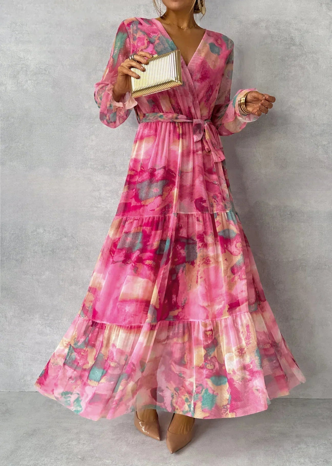 Hazel™ | Rochie Florală Înveșmânt