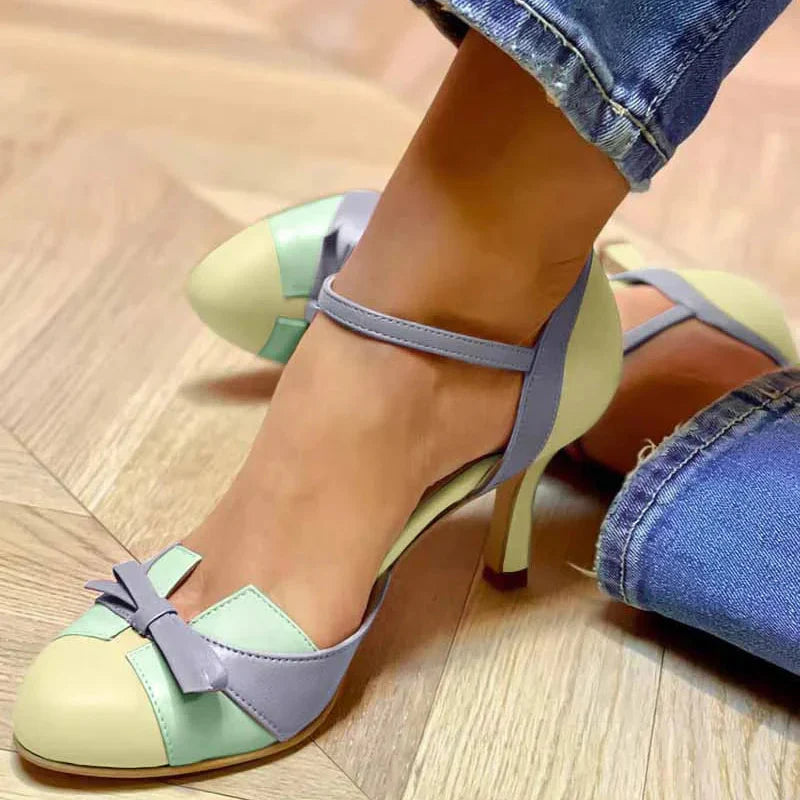 ELANA | Elegante Décolleté cu Toc Înalt și Confort Absolut