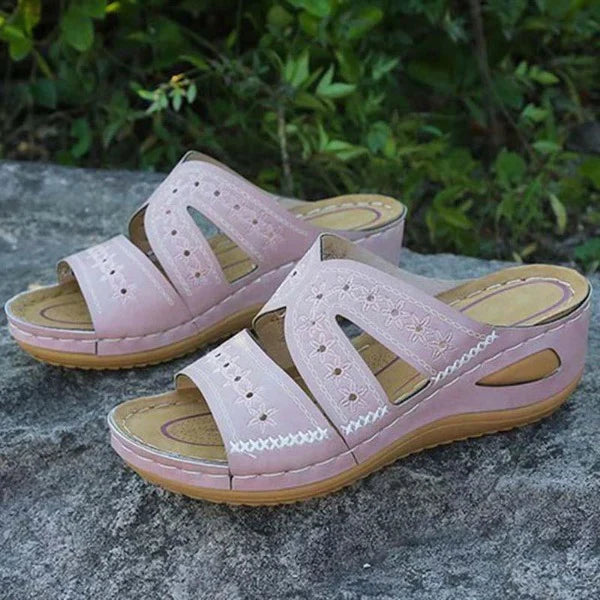 Sandale Confort+ alb