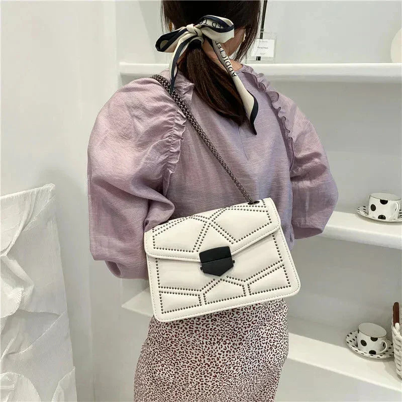 Geantă Eleganta de Umăr - Modă din Piele PU