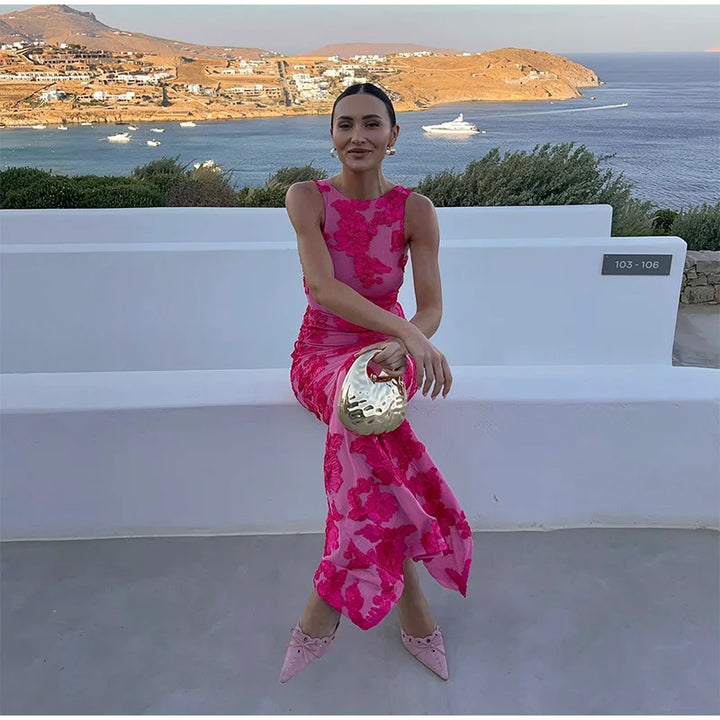 Malcah™ | Rochie de Seară Florală Timeless