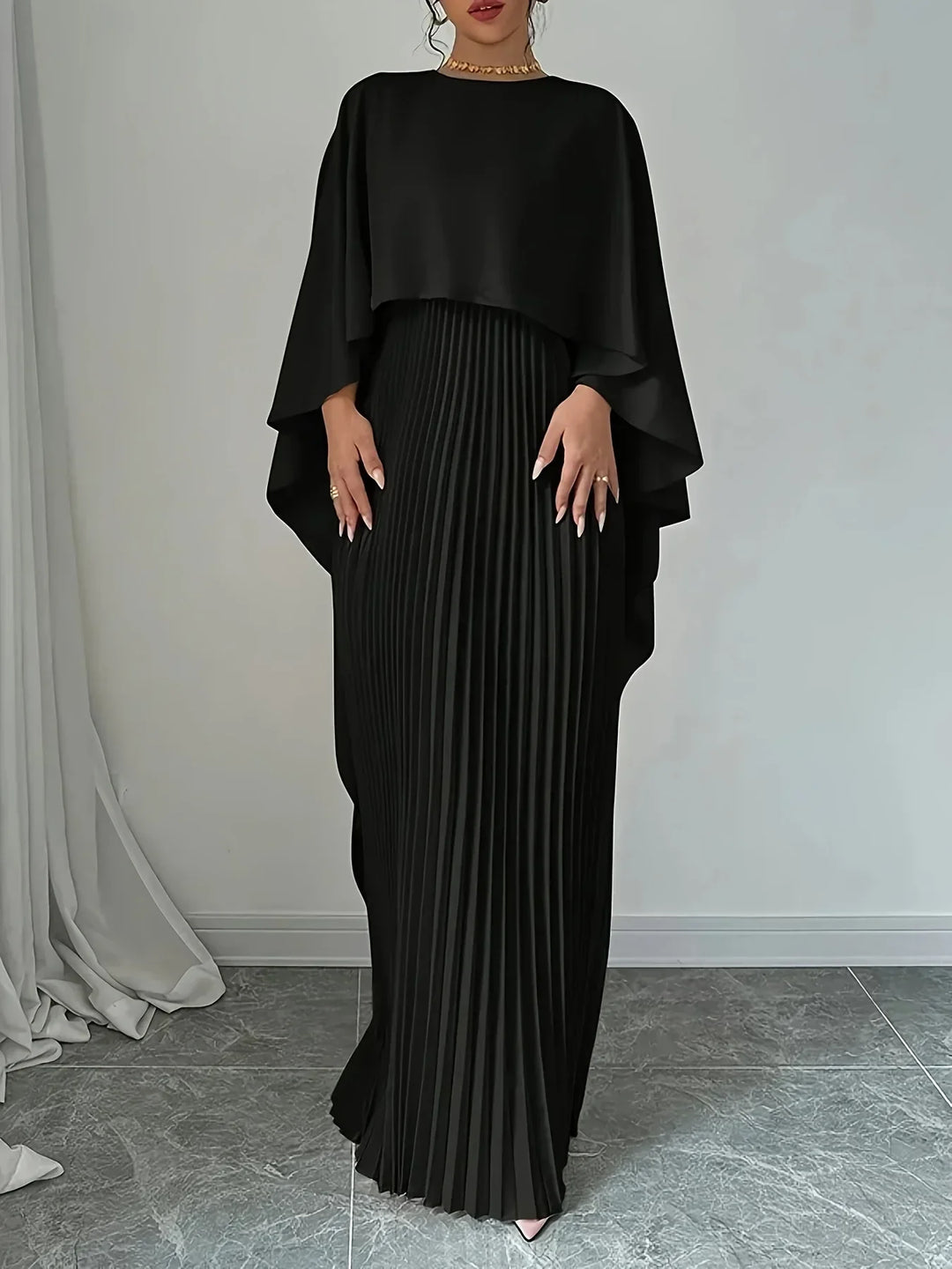 Lilach™ | Rochie cu Mâneci Tip Băta