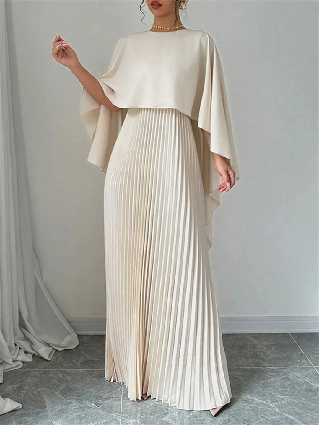 Lilach™ | Rochie cu Mâneci Tip Băta