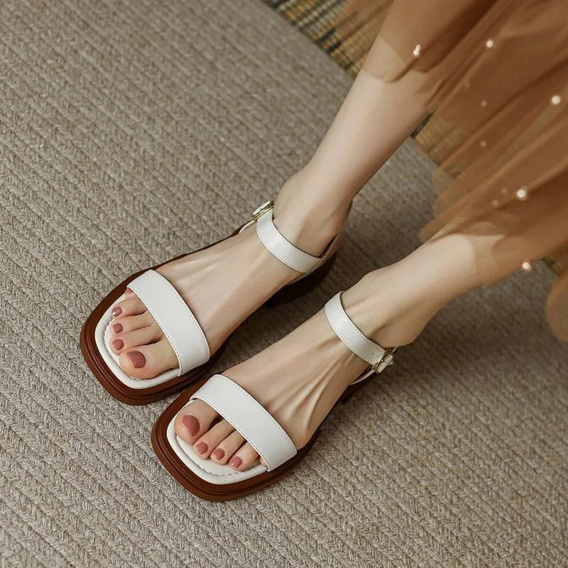 BIANCA | Sandale Elegante cu Comfort Zilnic și Stil Clasic
