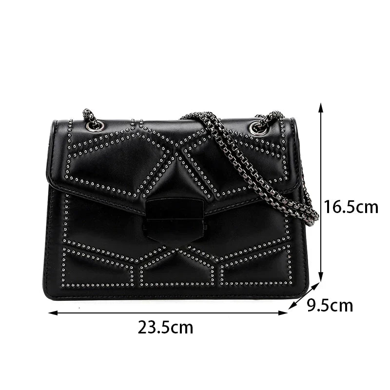 Geantă Eleganta de Umăr - Modă din Piele PU