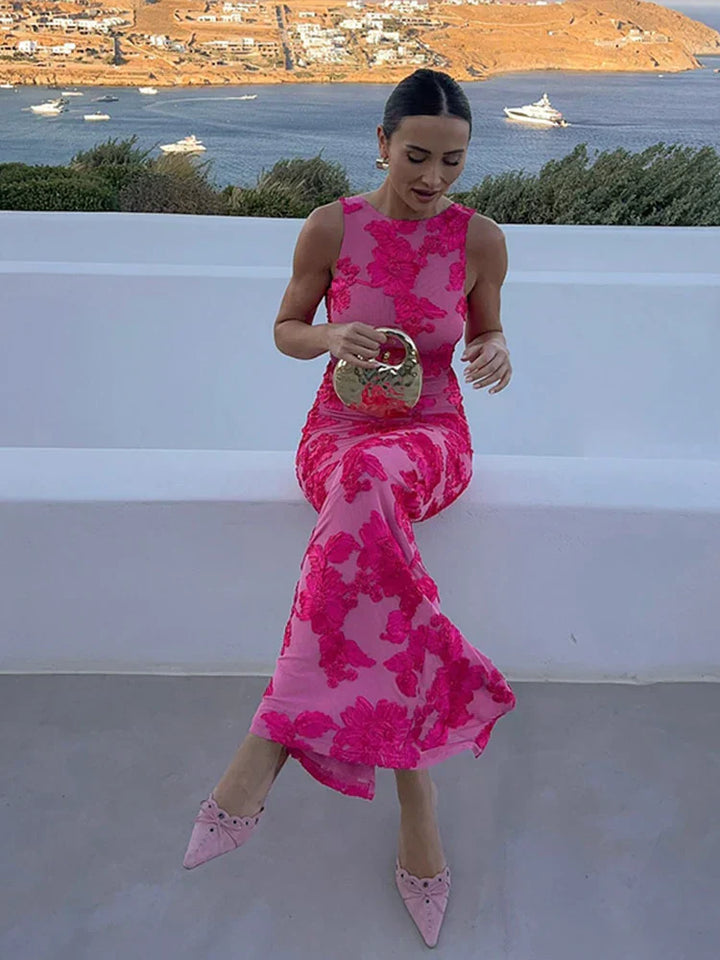 Malcah™ | Rochie de Seară Florală Timeless