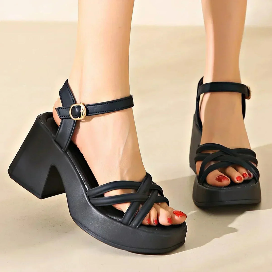 VITTORIA | Sandale cu Tocuri Confortabile și Stil Feminin pentru Seri Elegante și Zile Speciale