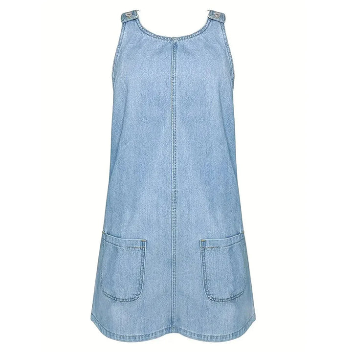 Saylor | Rochie Relaxată cu Aspect de Denim