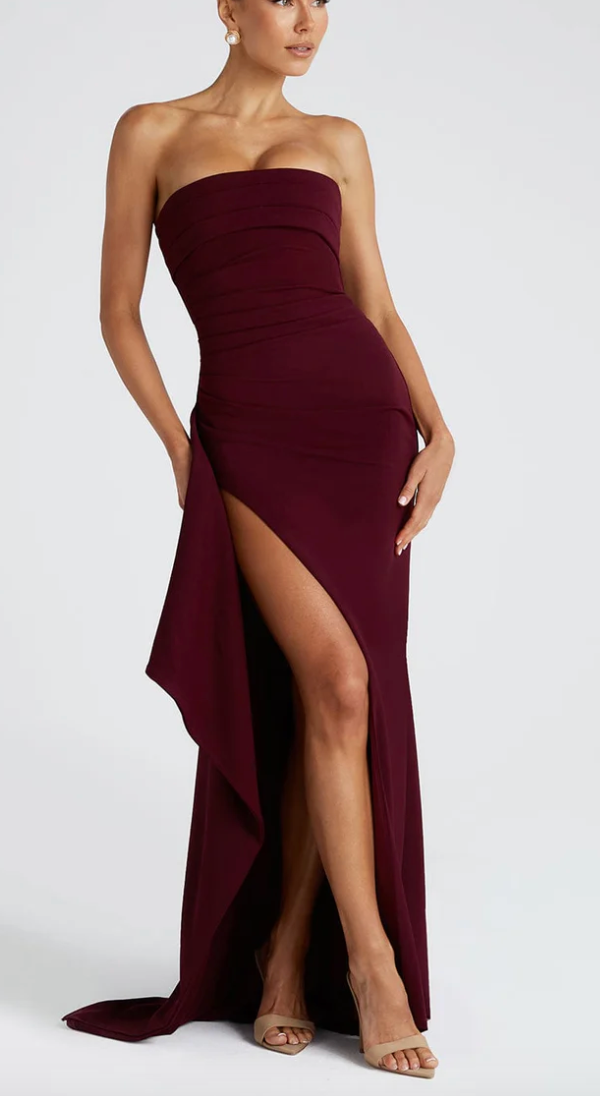 Omina™ | Rochie Maxi Luxe Fără Bretele