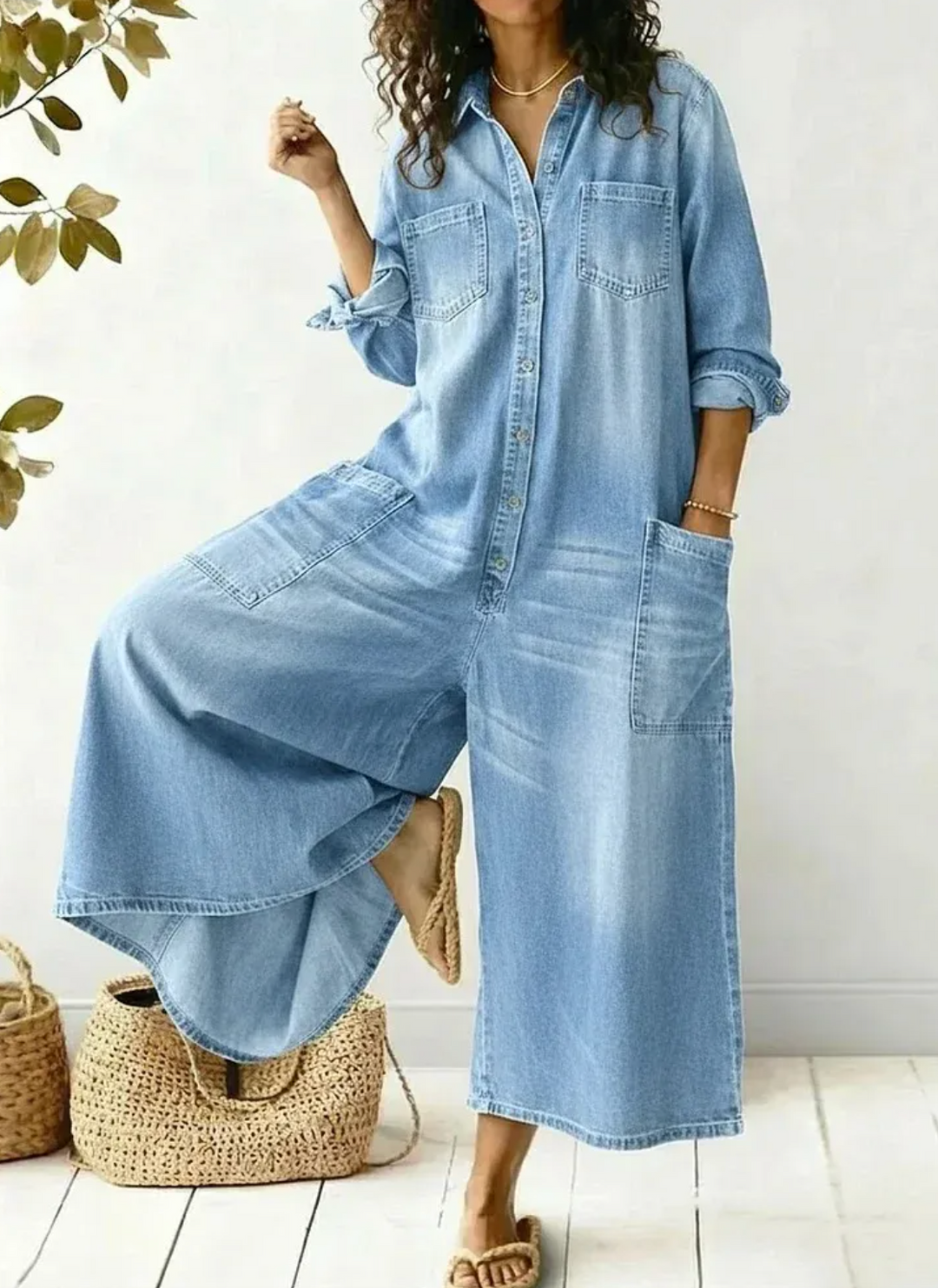 Lena | Salopetă Casual Confortabilă