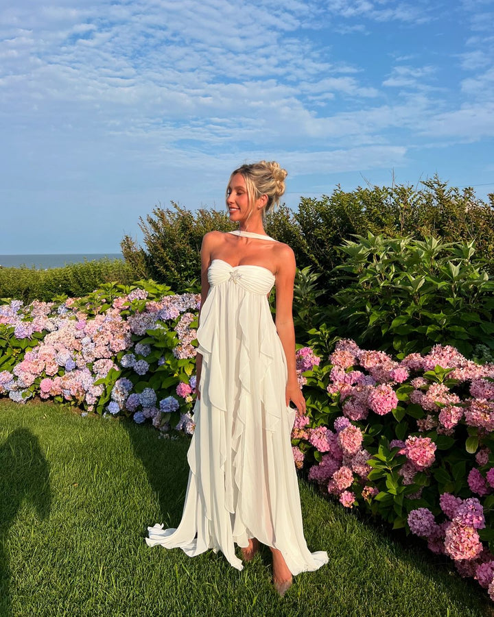 Avia™ | Rochie Maxi cu Volane Romantică