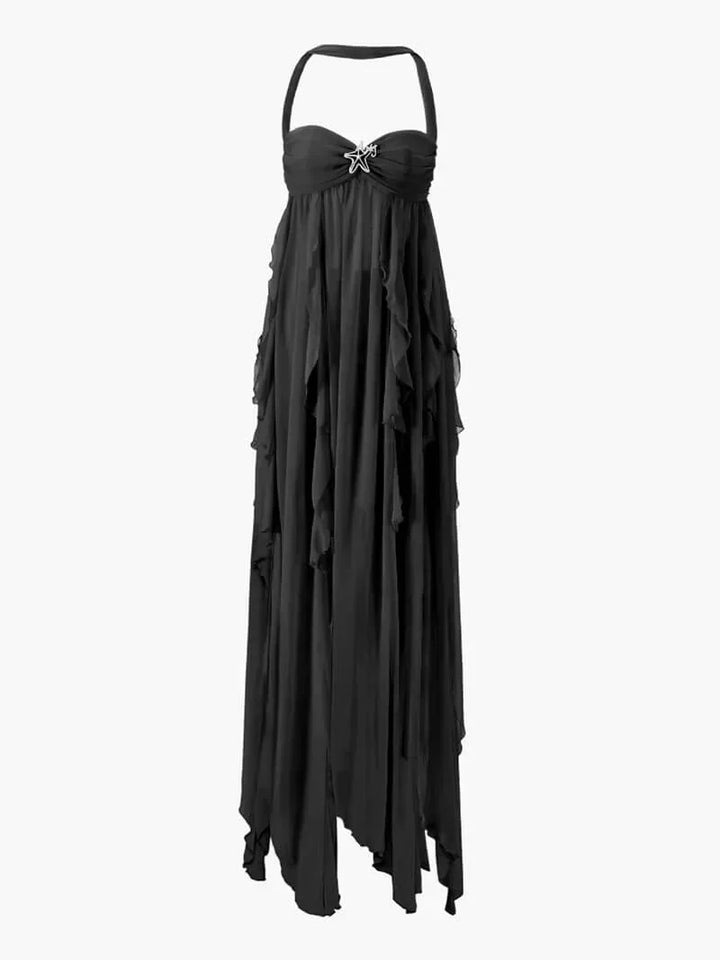 Avia™ | Rochie Maxi cu Volane Romantică