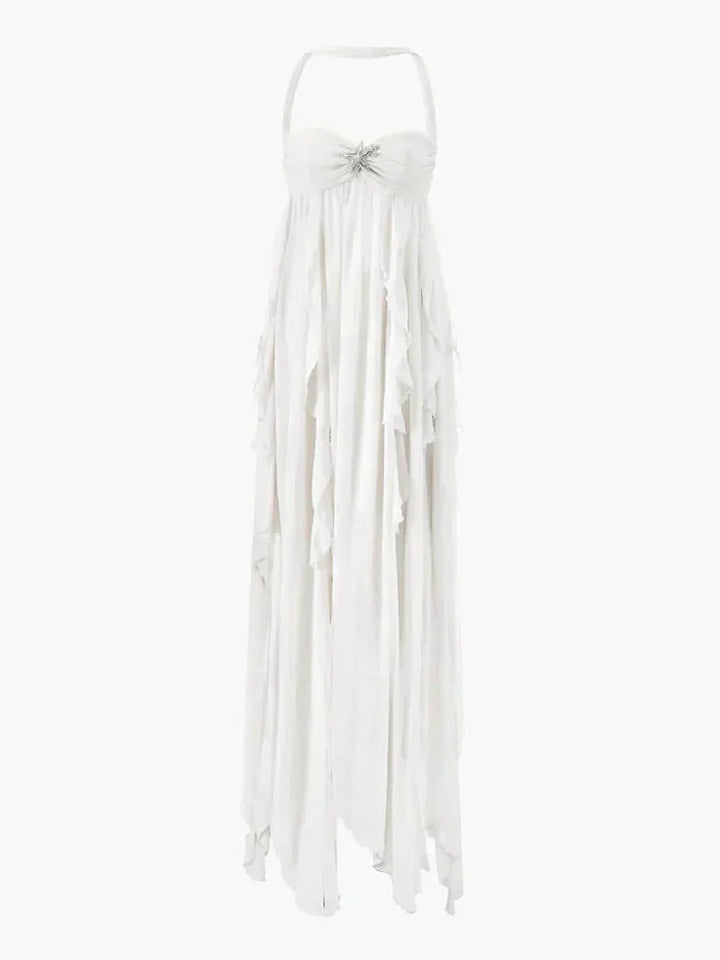 Avia™ | Rochie Maxi cu Volane Romantică