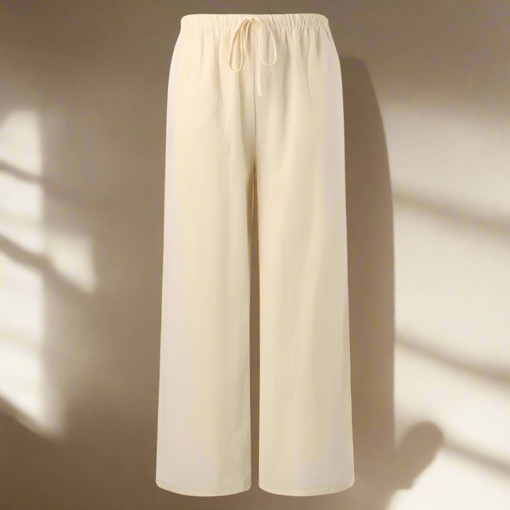 Liam | Pantaloni de vară cu picioare largi