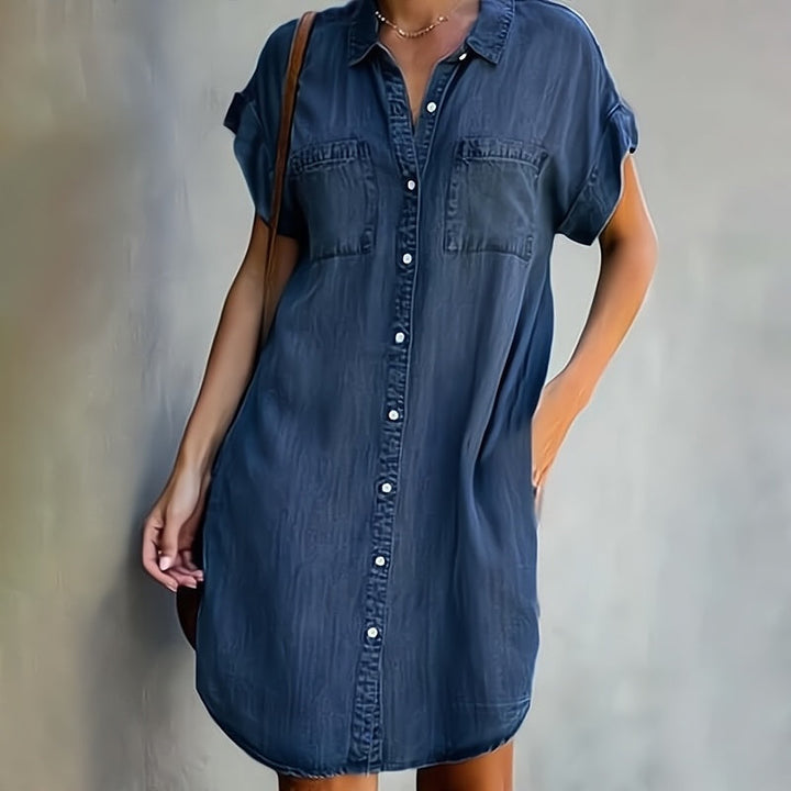 Helen | Rochie cu Guler și Butoni