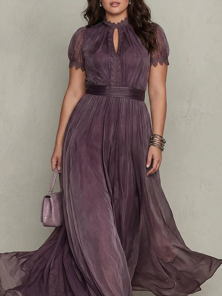 Ashley | Rochie Maxi din Chiffon Vintage Elegant