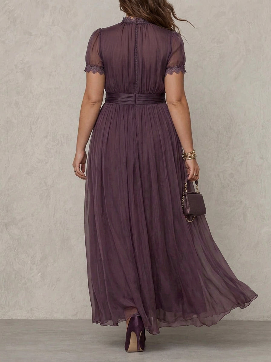 Ashley | Rochie Maxi din Chiffon Vintage Elegant