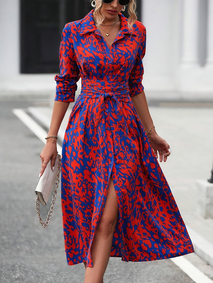 Zafira™ | Rochie Camasa Geometrică