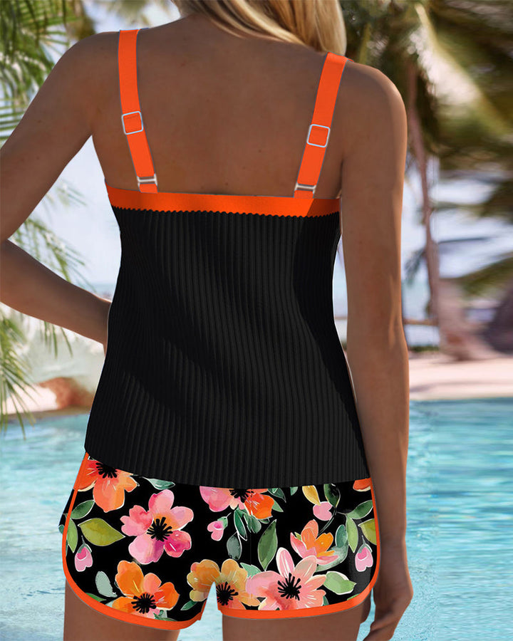 Bloom | Set Tankini Elegant din Două Piese