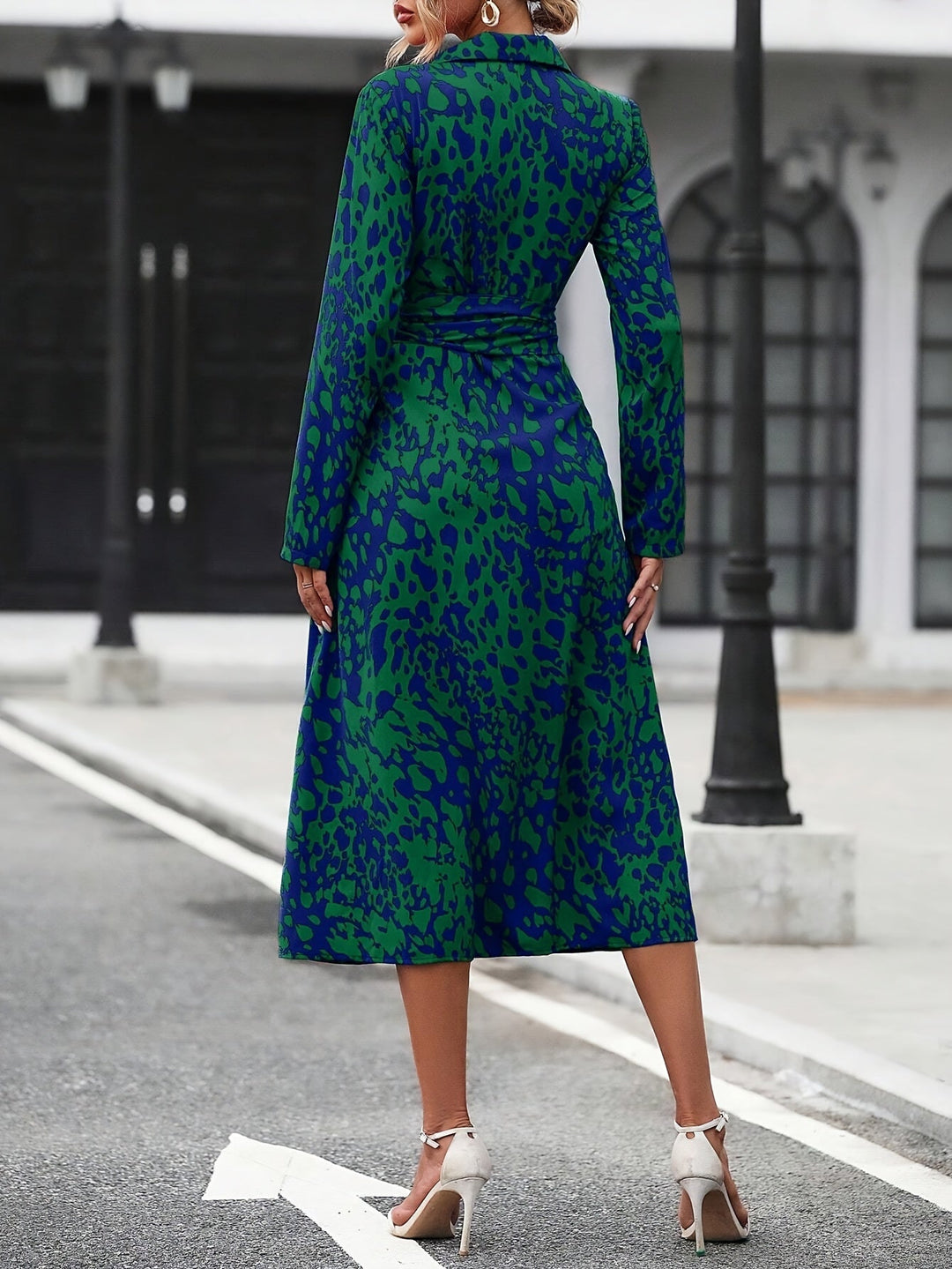 Zafira™ | Rochie Camasa Geometrică