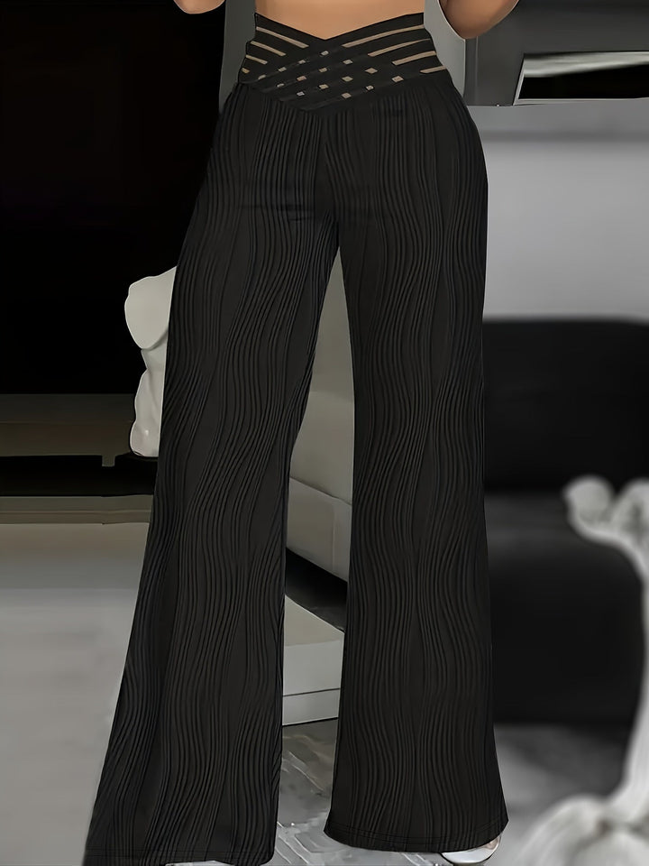 Emma | Pantalon Înalt Croșetat