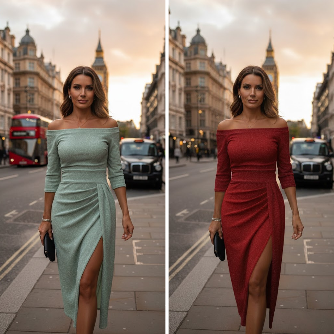 Stella™ | Rochie Maxi cu Guler Halter