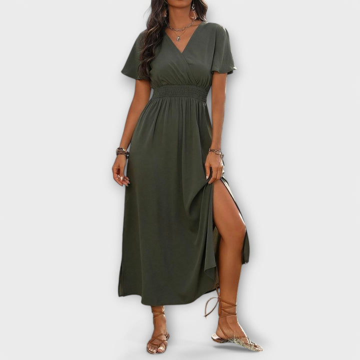 Lily™ | Rochie Elegantă cu Mâneci