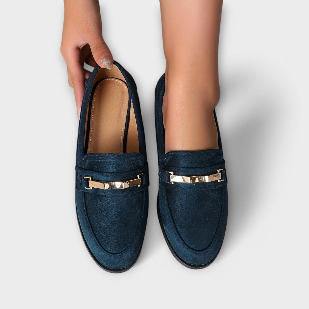Noémie | Mocasini din flanelă