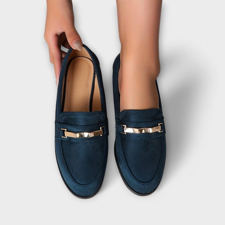 Noémie | Mocasini din flanelă