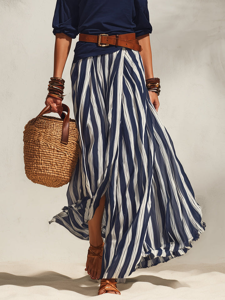 Compleu Top și Fustă Off-Shoulder