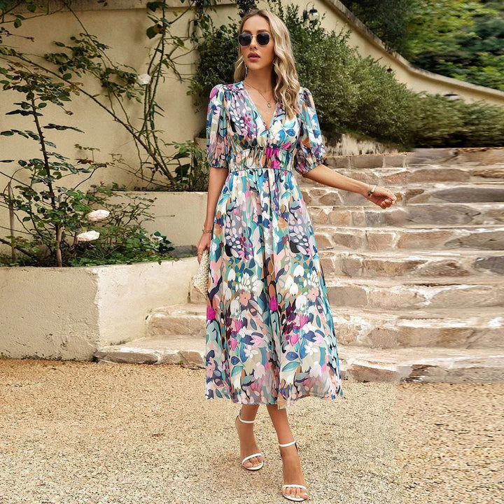 Orina™ | Rochie Eleganță cu Decolteu în V