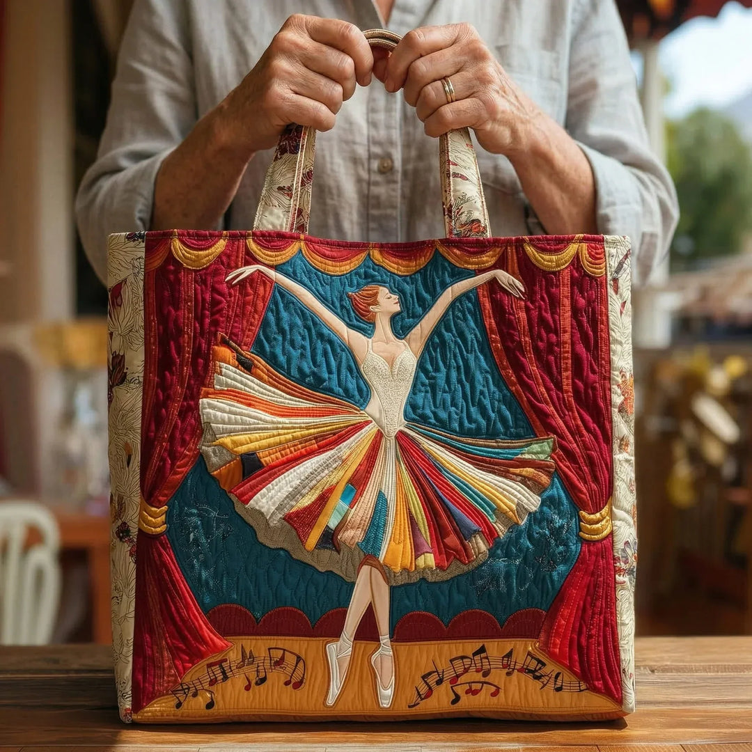 Geantă căptușită - Balerină elegantă
