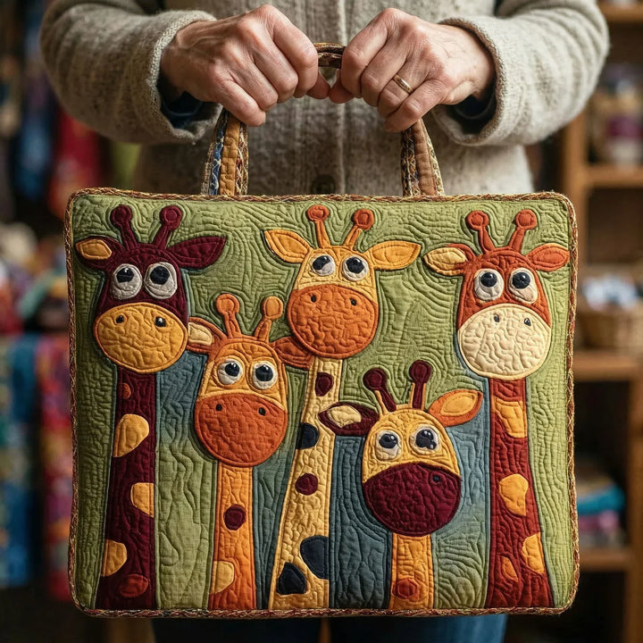 Geantă căptușită - Girafă
