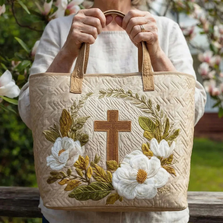Geantă handmade - Cruce Sfântă