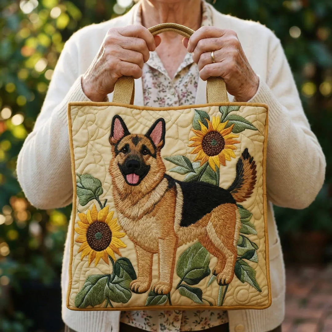 Sac Artizanal - Ciobănesc German Floral