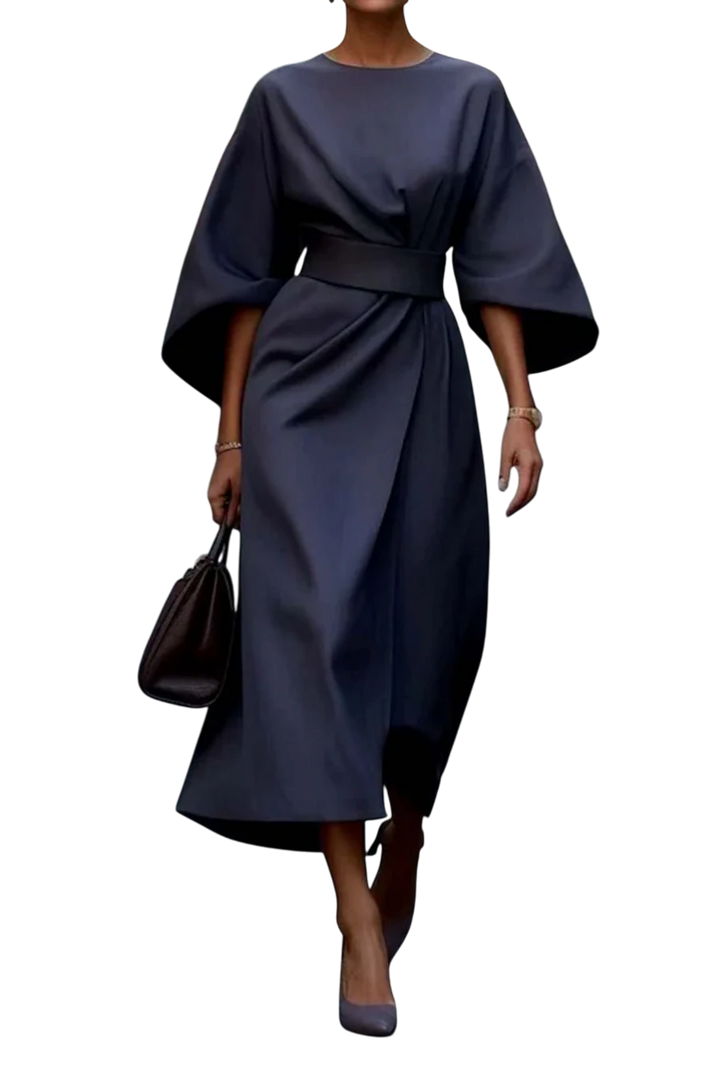 Maya™ | Rochie Elegantă cu Mâneci Tip Lanternă