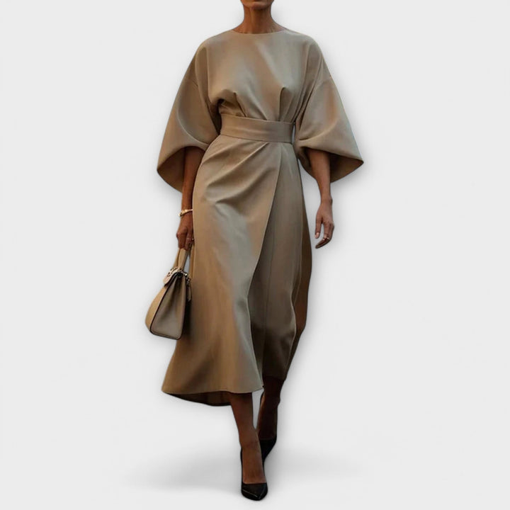 Maya™ | Rochie Elegantă cu Mâneci Tip Lanternă