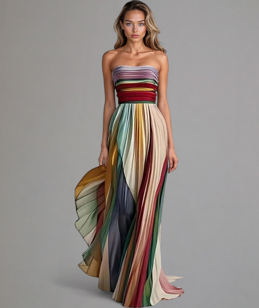 Talma™ | Rochie A-Line fără bretele, fără efort