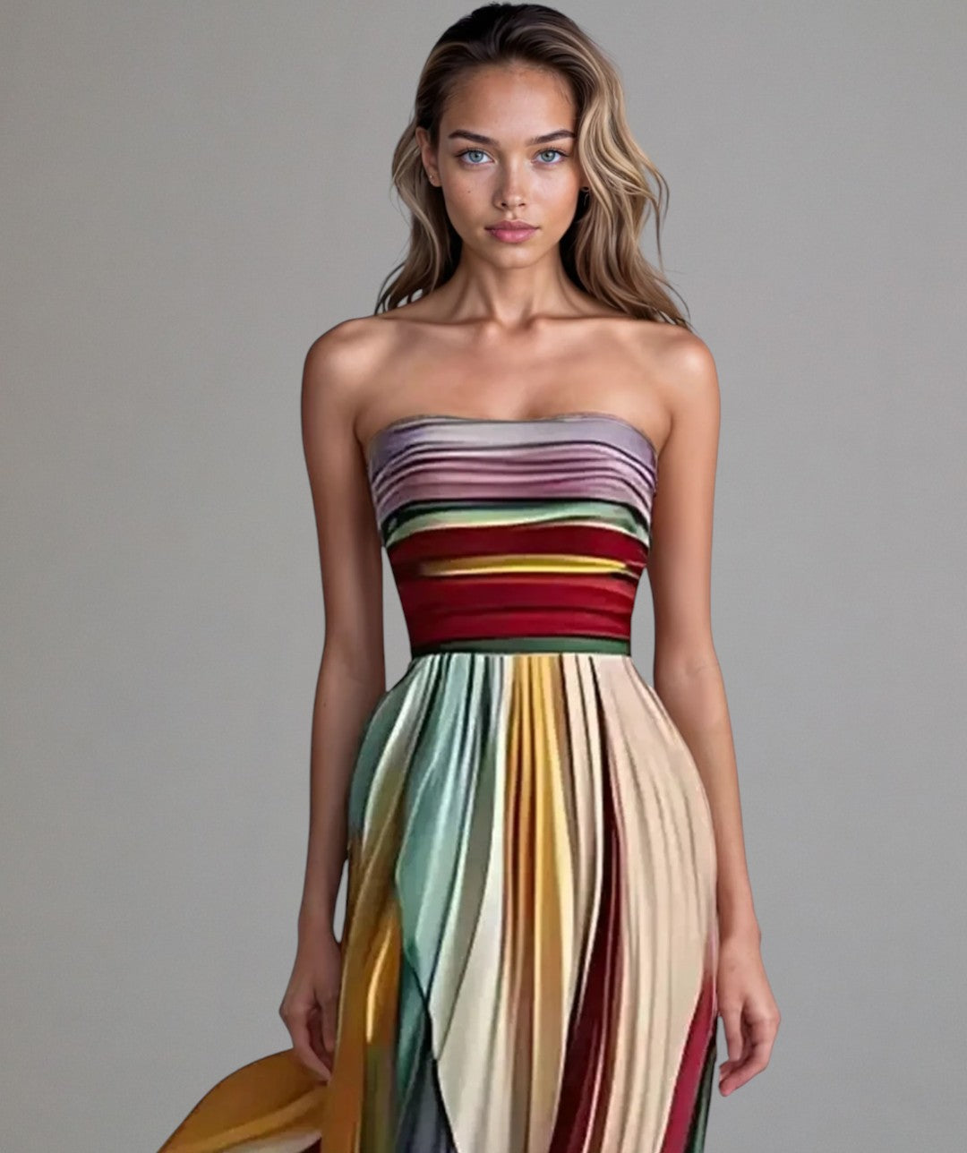 Talma™ | Rochie A-Line fără bretele, fără efort
